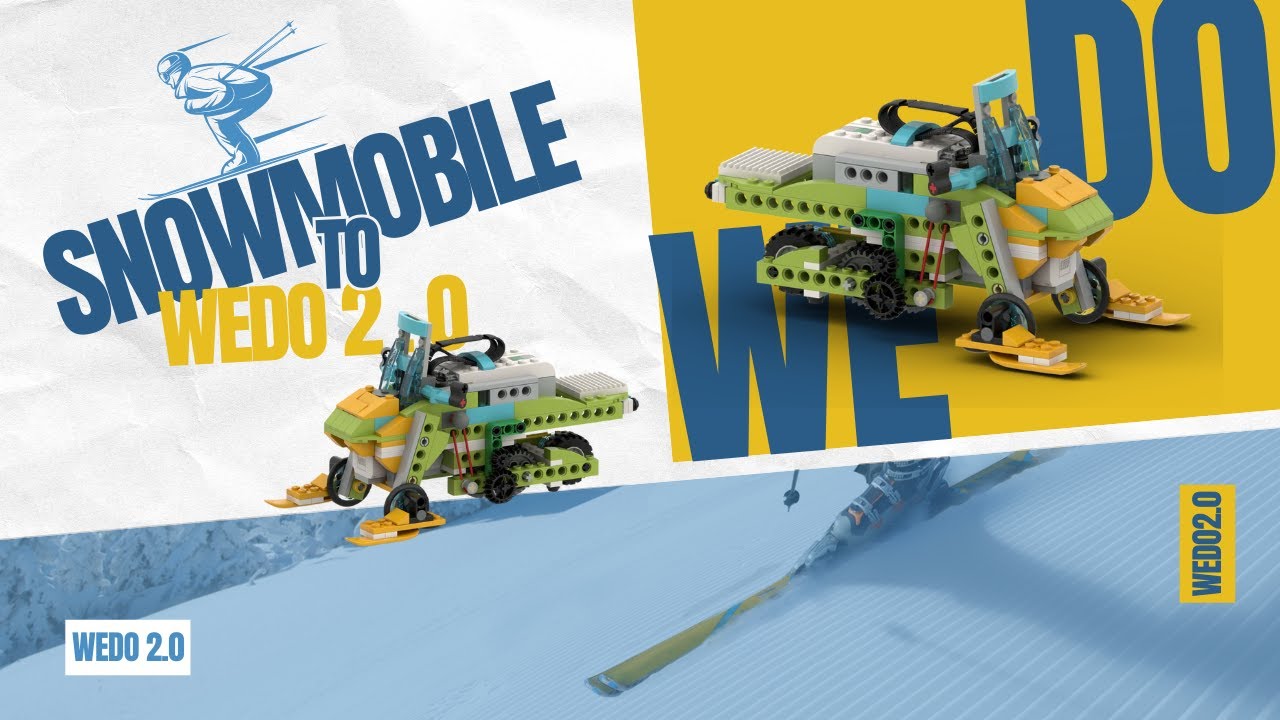 Instruction LEGO Education WeDo 2.0 | LEGO WeDo 2.0 Snowmobile