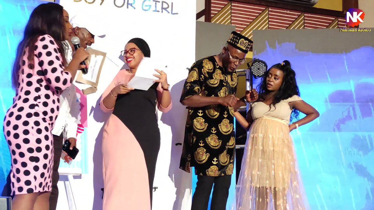 NADIA MUKAMI REVEALS GENDER OF HER UNBORN BABY AT HER GENDER REVEAL PARTY