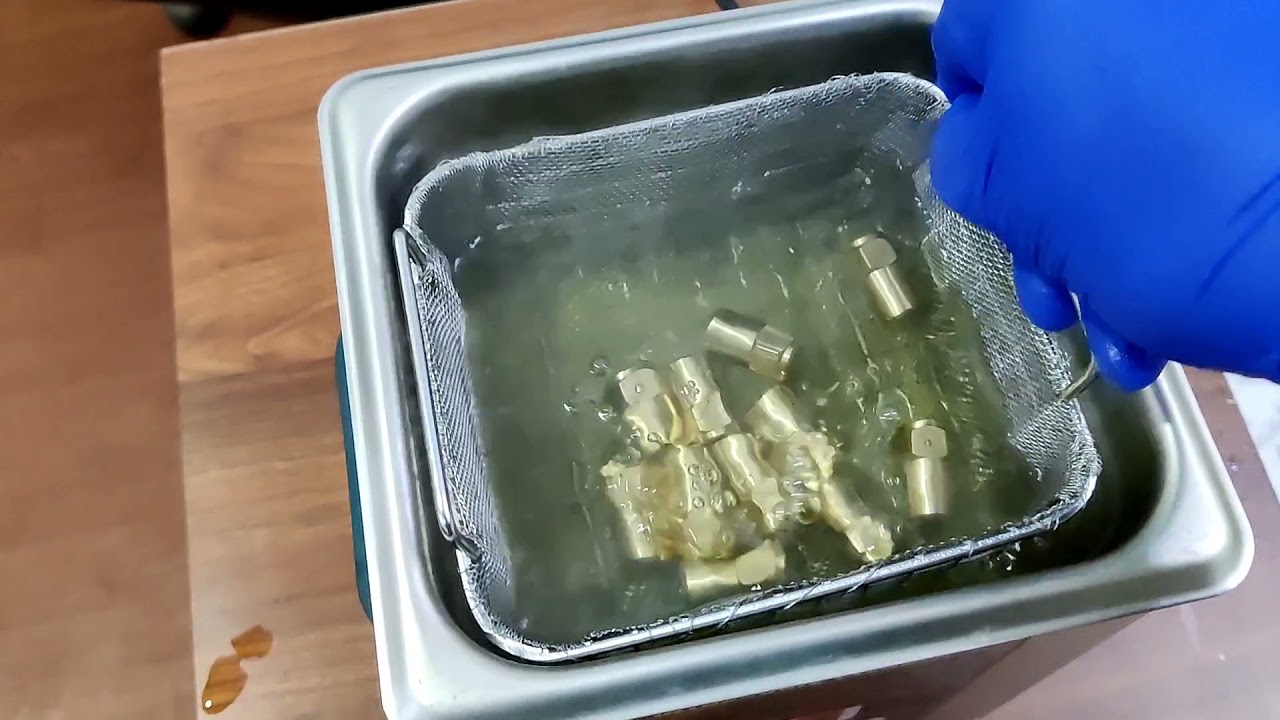 Brass & Copper cleaning with ultrasonic cleaning machine