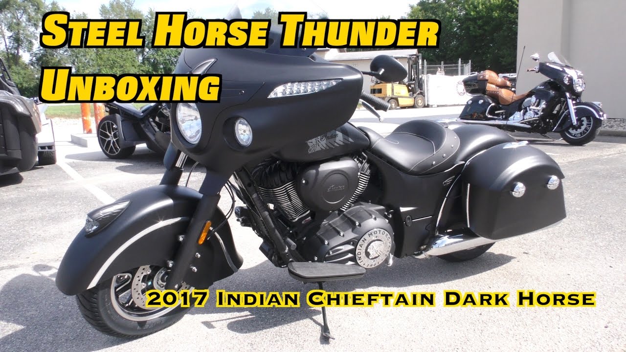 Unboxing - Test Ride - 2017 Indian Chieftain Dark Horse