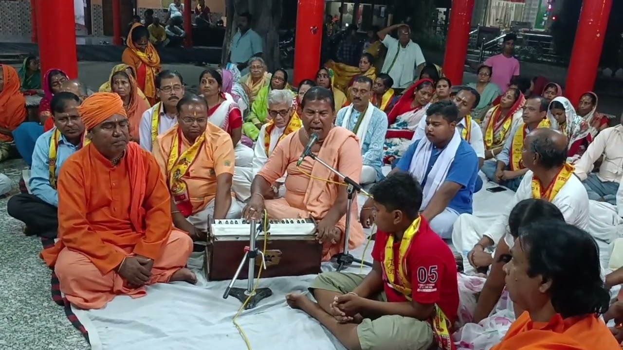 नर नारायण सेवा आश्रम डिबडिबा शुक सभा भजन गौरंग गोस्वामी जी