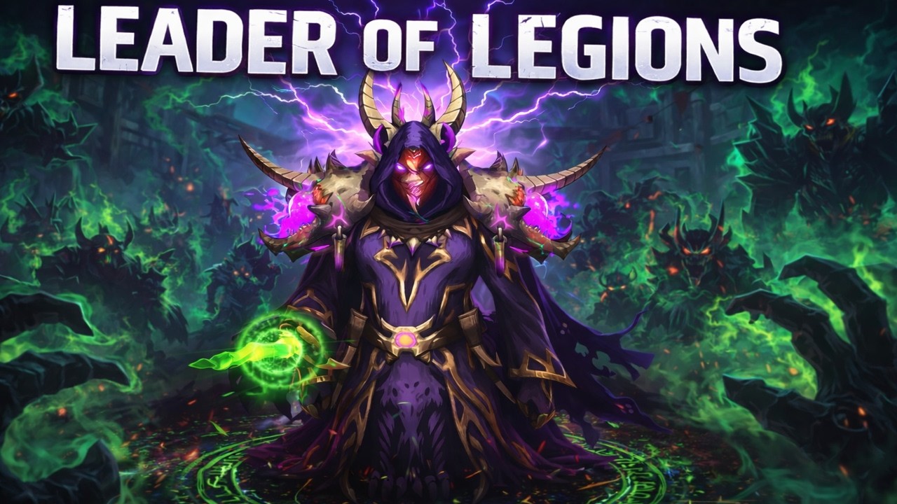 DEMO WARLOCK OWNER OF THE LOBBIES | LEADER OF THE LEGIONS | COMMANDER OF THE DEMONS MIDNIGHT PVP