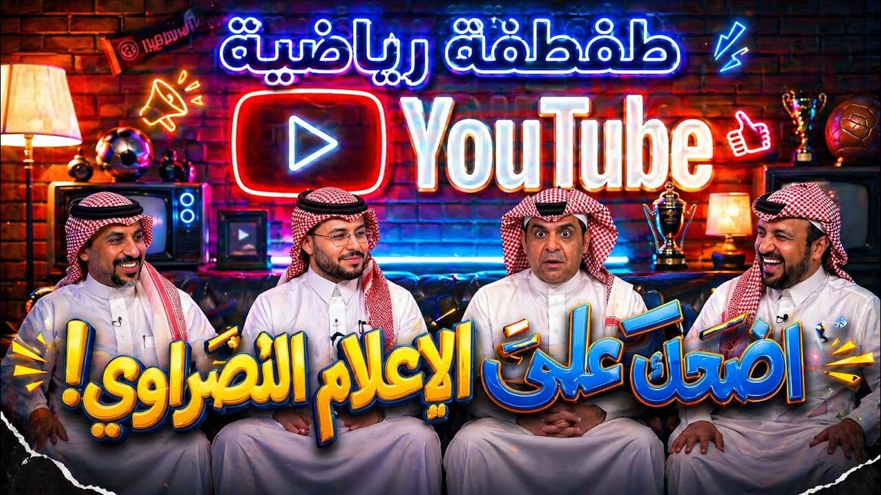 اضحك على الإعلام النصراوي 2 طقطقة رياضية 