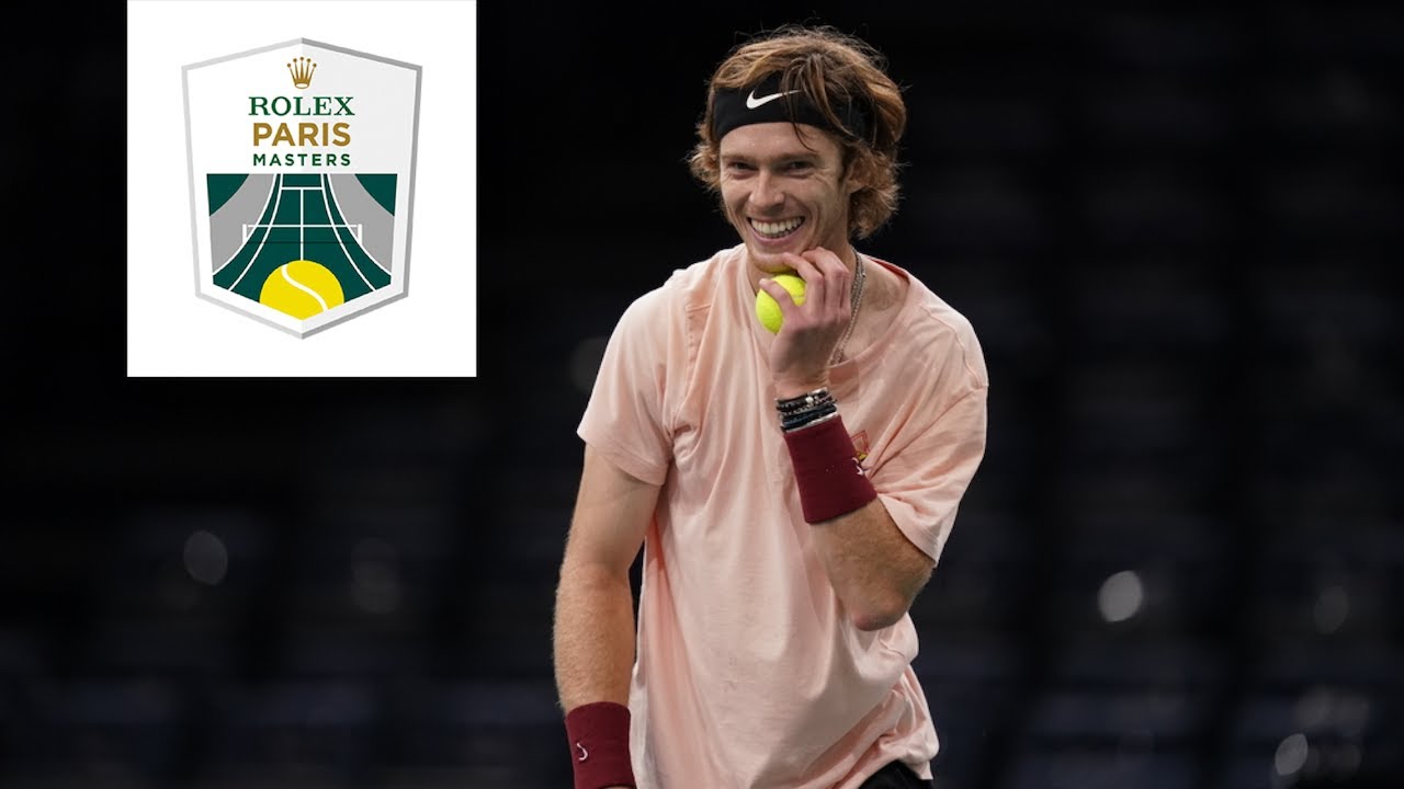 Andrey Rublev - Chatting with fans | Rolex Paris Masters 2021