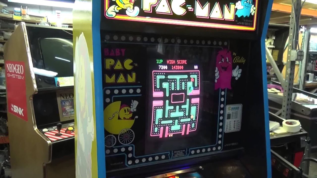 #772 Bally Midway BABY PACMAN — это комбинация пинбола и аркадной видеоигры! TNT Amusements