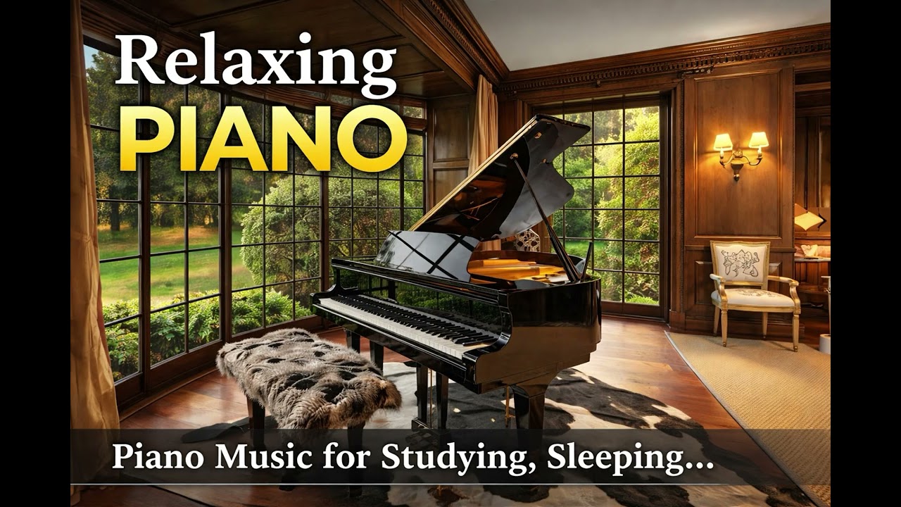 Piano playlist | Late Night Healing Piano – Study, Relax & Let Your Mind Rest