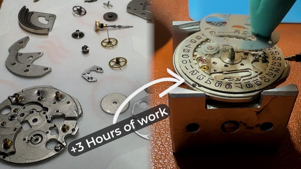 Orient 3-Star Automatic Watch Repair Part 2 | Assembly ASMR