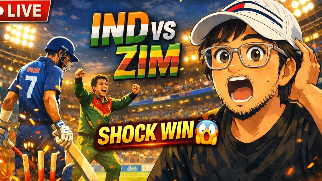 🔥 Real Cricket 2026 Live | India vs Zimbabwe | 2 Over Thriller | Zimbabwe Won 🏏🎮