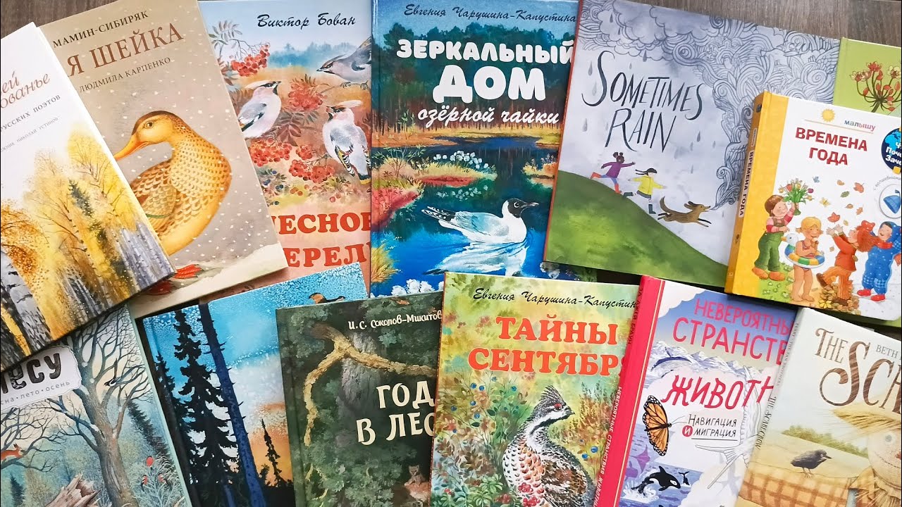 ОСЕННИЕ 🍁📚 детские книги. Сезонные познавательные, сказки, поэзия