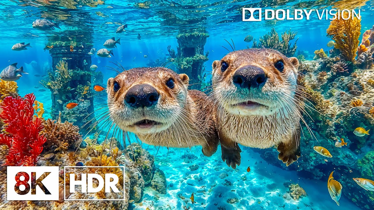 Peaceful Underwater Creatures in 8K HDR | Dolby Vision™