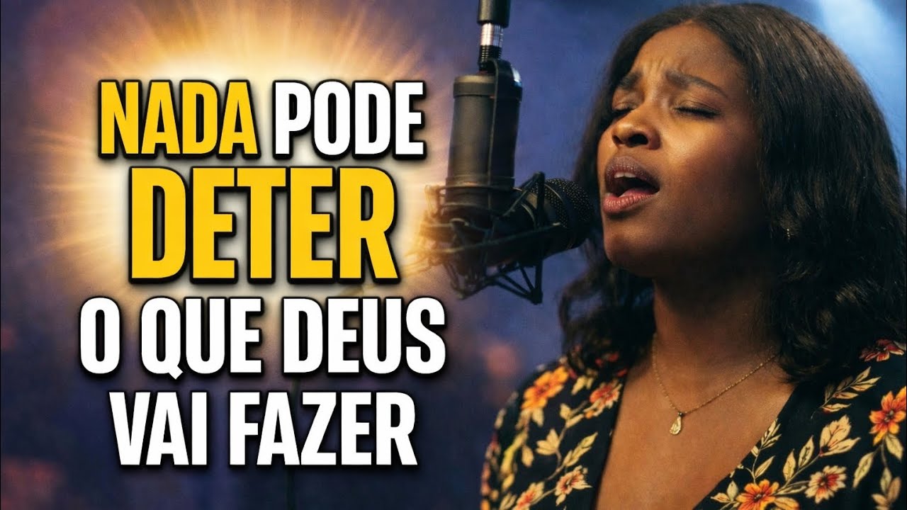 NADA PODE DETER O QUE DEUS VAI FAZER NA SUA VIDA HOJE - Inspiração Aline Barros - Louvor Gospel 