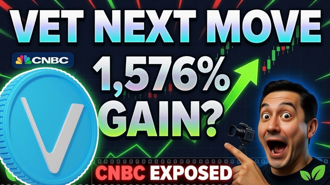 VeChain VET Could Explode 1,576% (Real Data): CNBC VeChain Documentary Breakdown