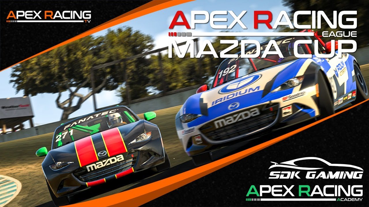 iRacing | Apex Racing League Mazda Cup | Round 1 at Watkins Glen
