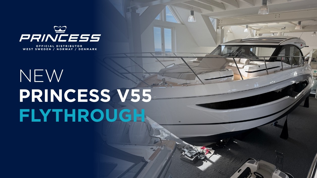 New Princess V55 flythrough (V55107) * for sale
