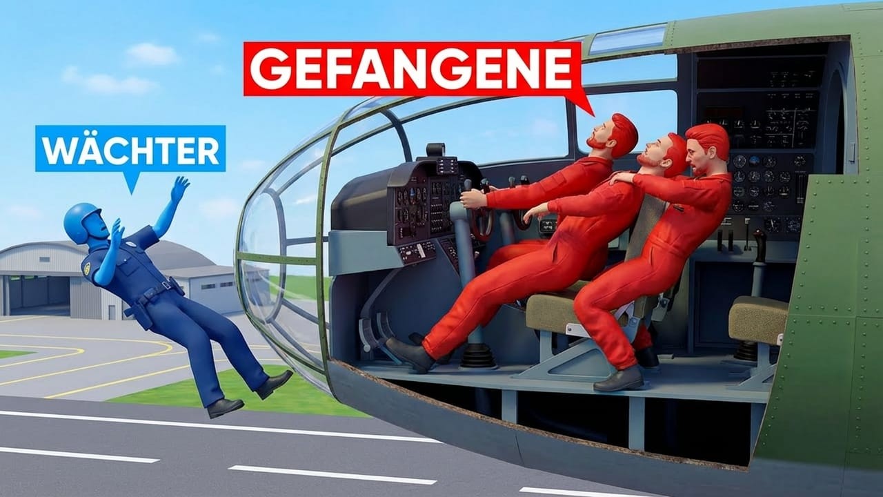 Der Häftling, der einen Nazi-Bomber stahl und entkam