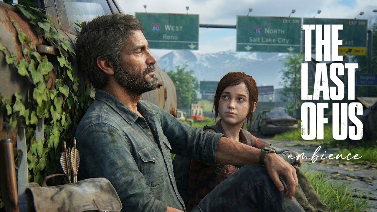 Rest with Joel & Ellie: The Road to Salt Lake City | The Last of Us Ambient and Relaxing Music 4K