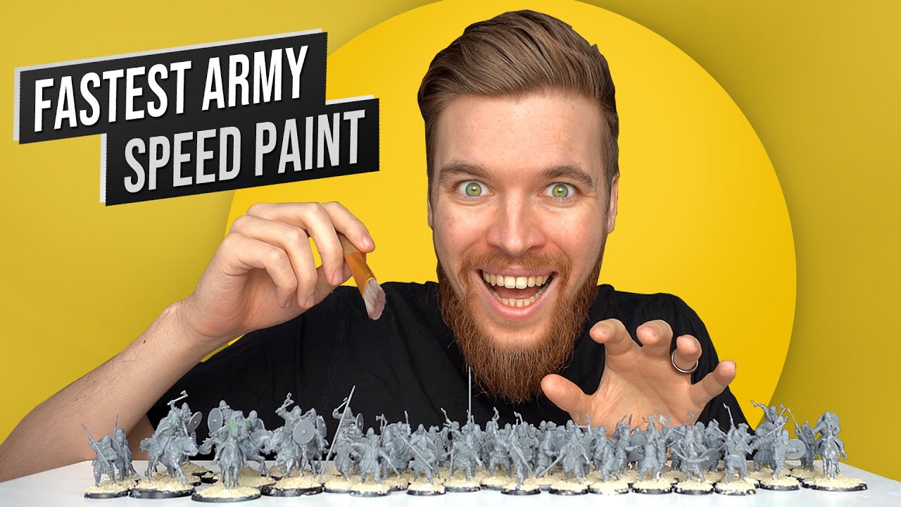 Покрасьте ВСЮ армию Warhammer БЫСТРО с помощью Slapchop!