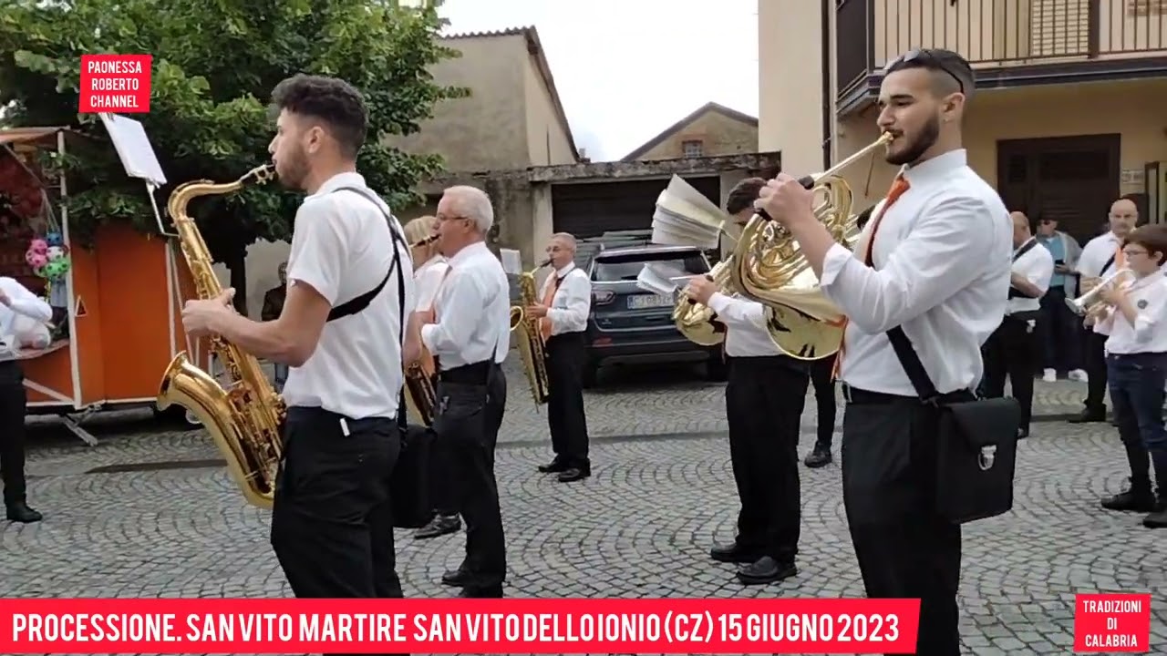 processione San Vito Martire San Vito sullo Ionio (cz)15 Giugno 2023