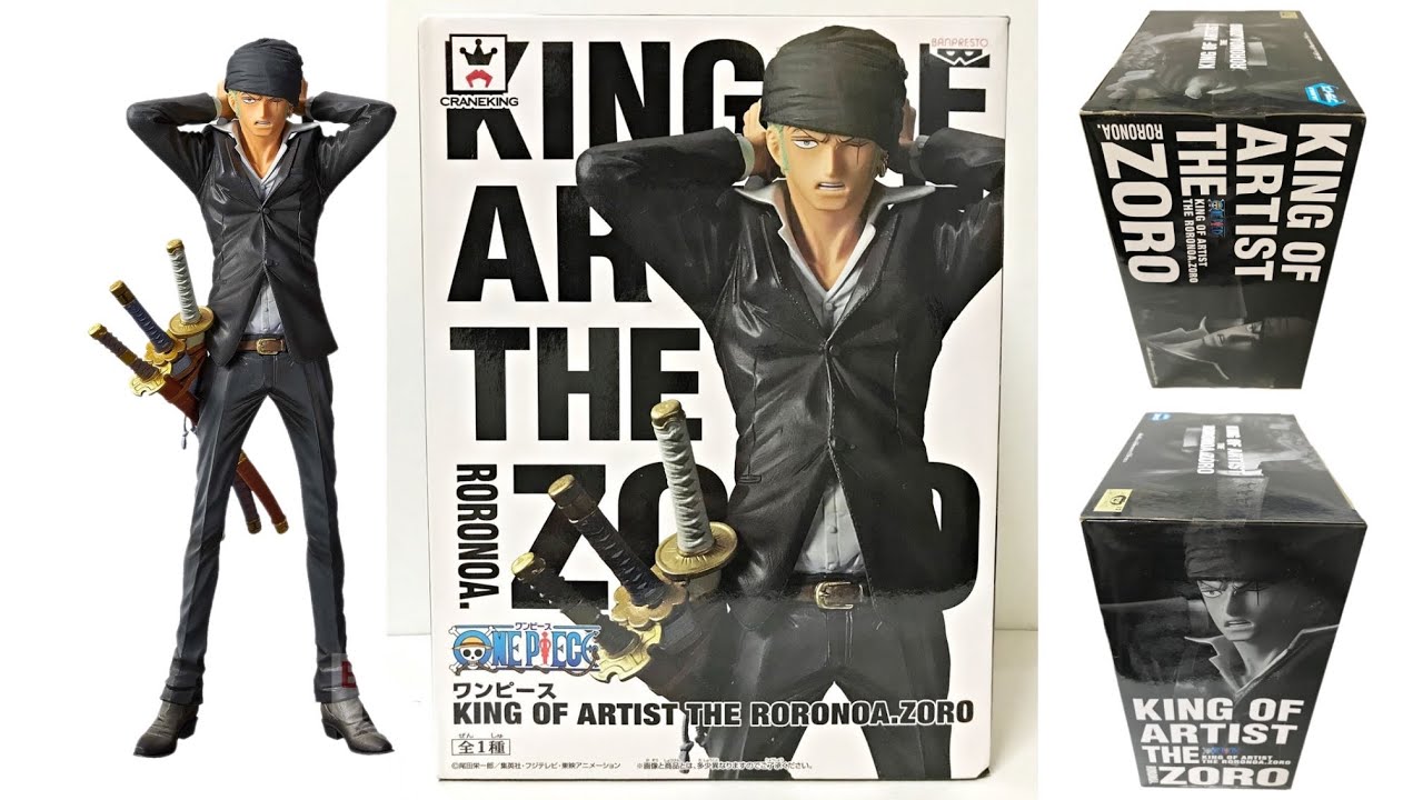 Figure One Piece King of Artist Zoro Banpresto  #umboxing #onepiece 