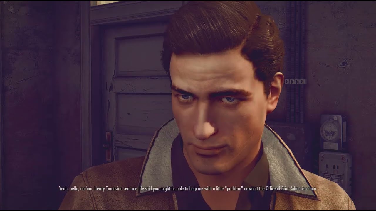 Mafia II: Definitive Edition. Standing on business.