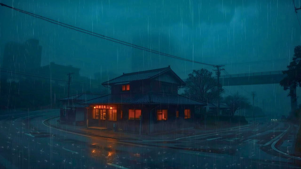 Long Night Ahead? ☕ Rainy Cafe Lofi to Keep You Going