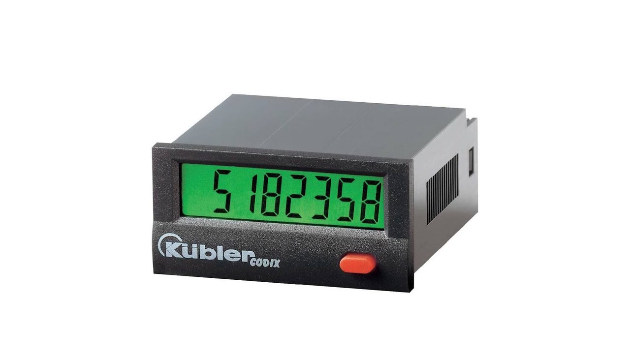 Č&iacute;tač impulsů K&uuml;bler Codix 130DC