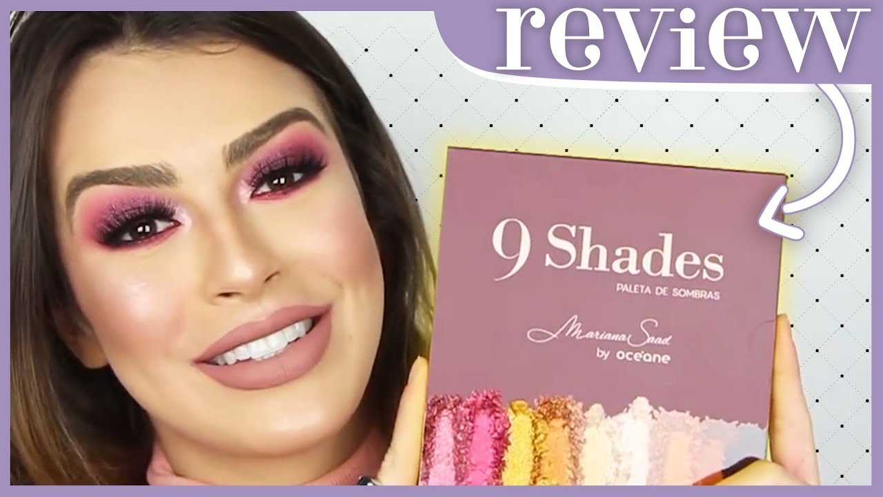 Morri! 😱😍 Minha nova paleta de sombras #9shades