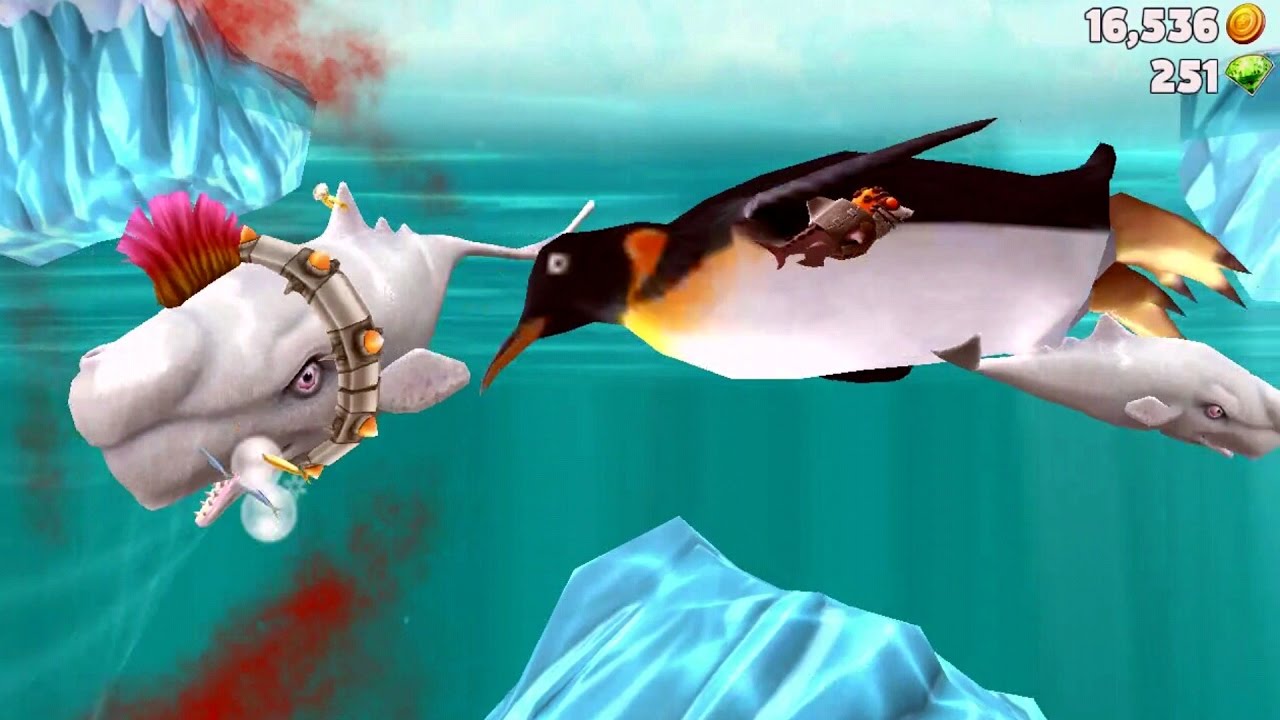 Hungry Shark Evolution Moby Dick Android Gameplay #2