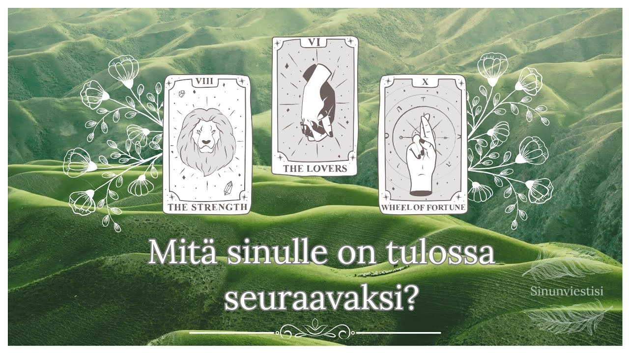 Mitä SINUN on hyvä kuulla JUURI NYT? ✨️💚 | Sinunviestisi 