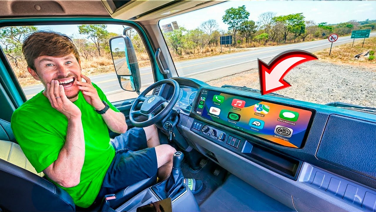DEI O MELHOR PRESENTE PRO CAMINHÃO NOVO DO RENAN