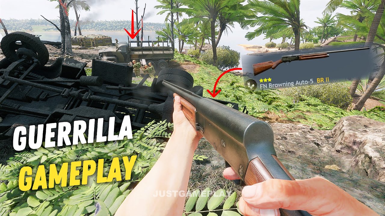 Japanese Guerrilla Gameplay - New Enlisted Update 