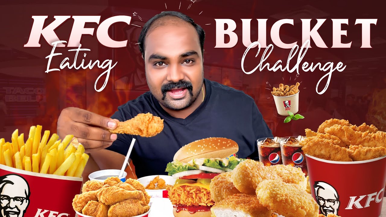 KFC Full Meal Eating Challenge | KFC Review | Taste Of Flavours