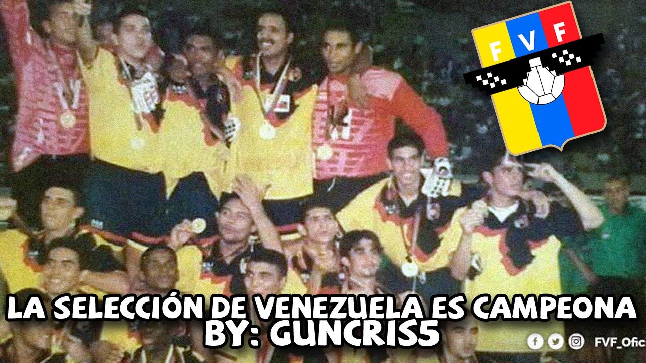 Las 2 veces que VENEZUELA 🇻🇪 salió CAMPEÓN en el FÚTBOL (en serio)