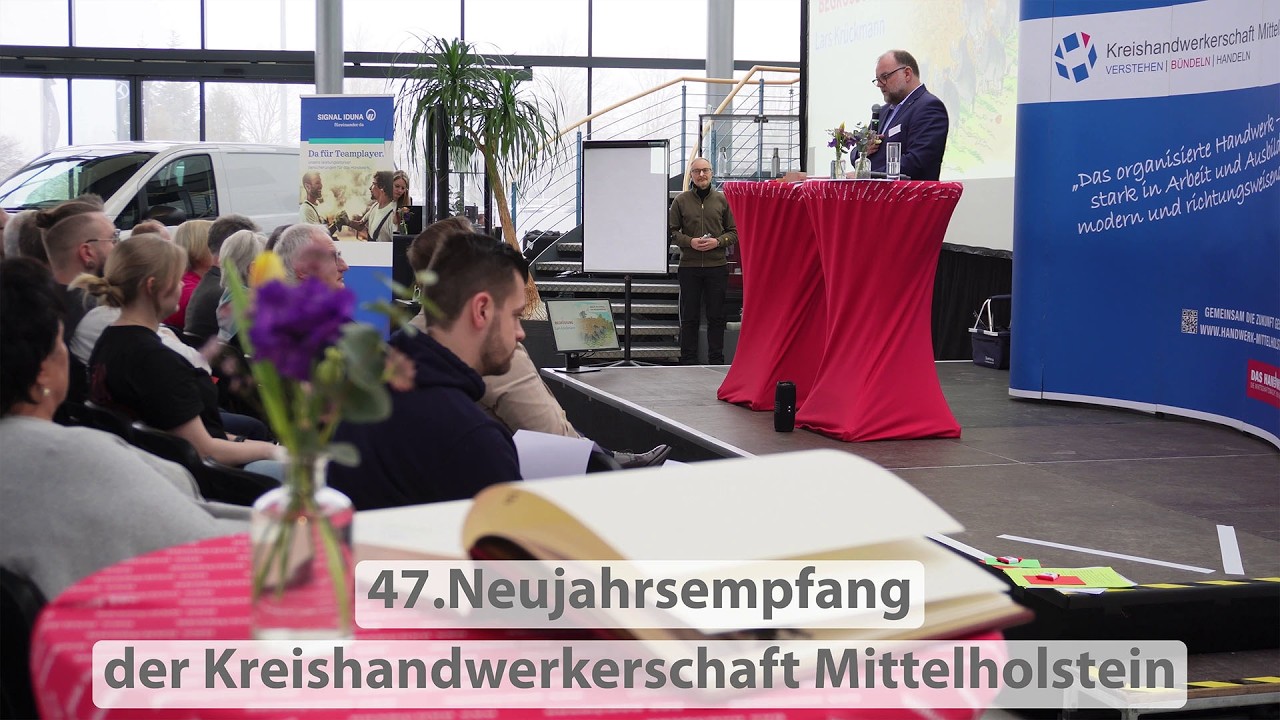 47.Neujahrsempfang der Kreishandwerkerschaft Mittelholstein