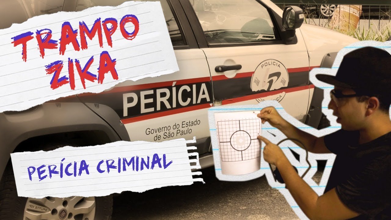 INVADIRAM UMA CASA E FUI INVESTIGAR O CRIME COM A POLÍCIA CIENTÍFICA | TRAMPO ZIKA