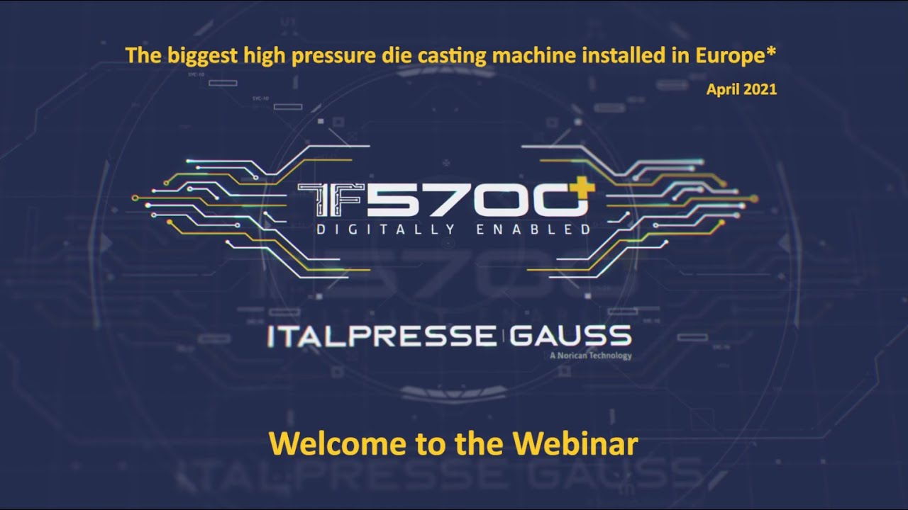 ITALPRESSE GAUSS - #ThinkBig: How to produce large structural die casting parts even more simple