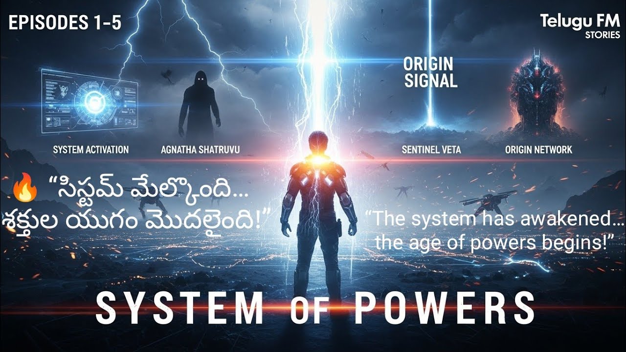 System of Powers | Episodes 1 to 5 | Telugu Superpowers Story | @TeluguFMStories-z4x |