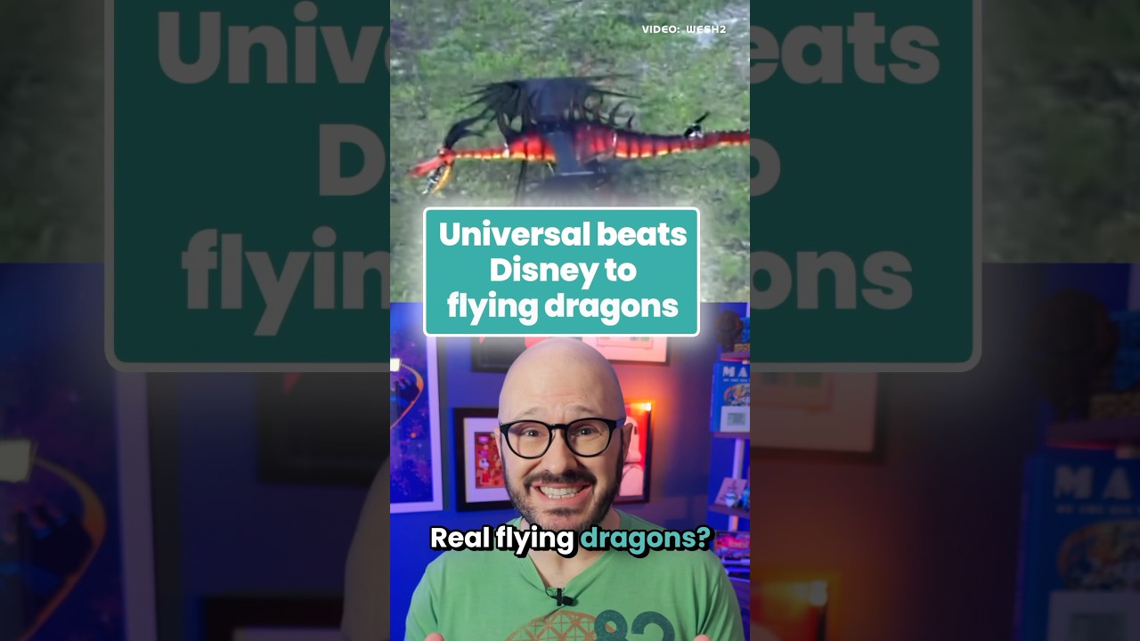 Universal is *finally* fulfilling Disney’s flying dragon promise 🐉 