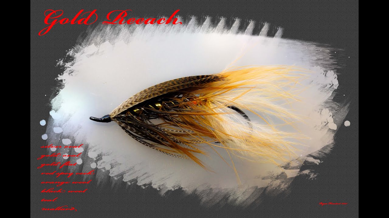FLY TYING THE GOLD REEACH SPEY FLY WITH RYAN HOUSTON