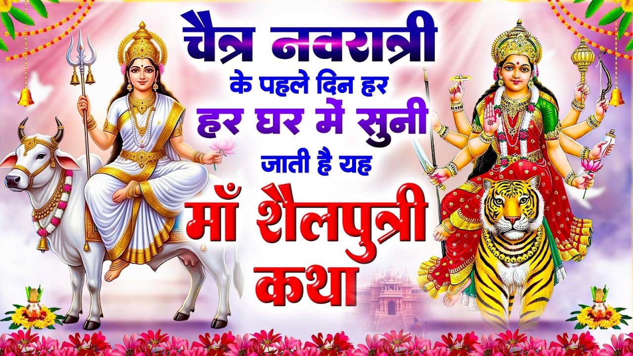 चैत्र नवरात्री के पहले दिन हर घर में सुनी जाती हैं यह माँ शैलपुत्री कथा~Shailputri Mata Katha 2026