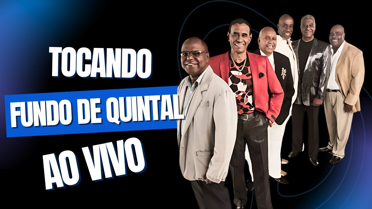 🔴GRUPO FUNDO DE QUINTAL - Tocando Ao Vivo