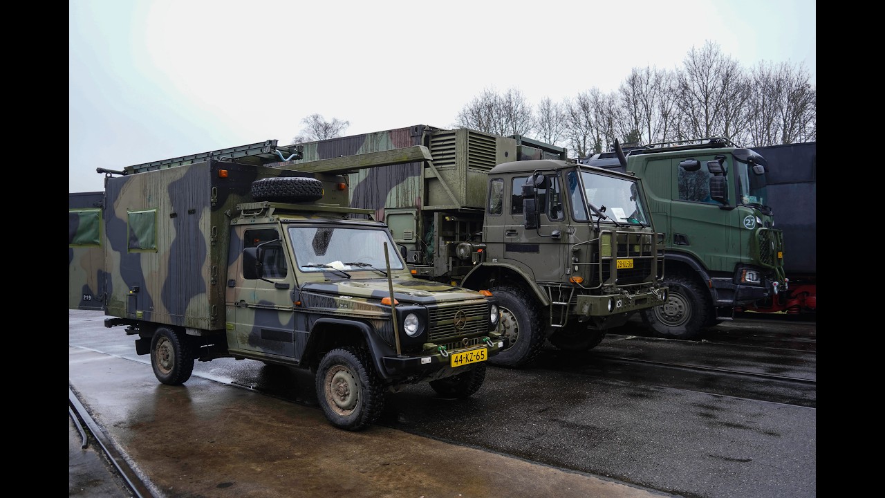 Militaire oefening ‘Signal Command 2026’ op de Veluwe.