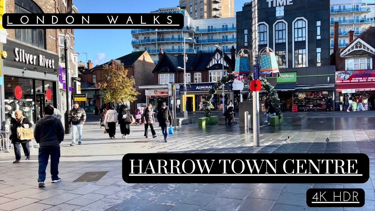 Walking in Harrow Wonderland✨: Christmas Magic at Harrow Town Centre 🌆