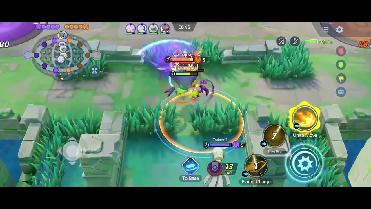 #pokemonunite  using talonflame full game play(part1) 