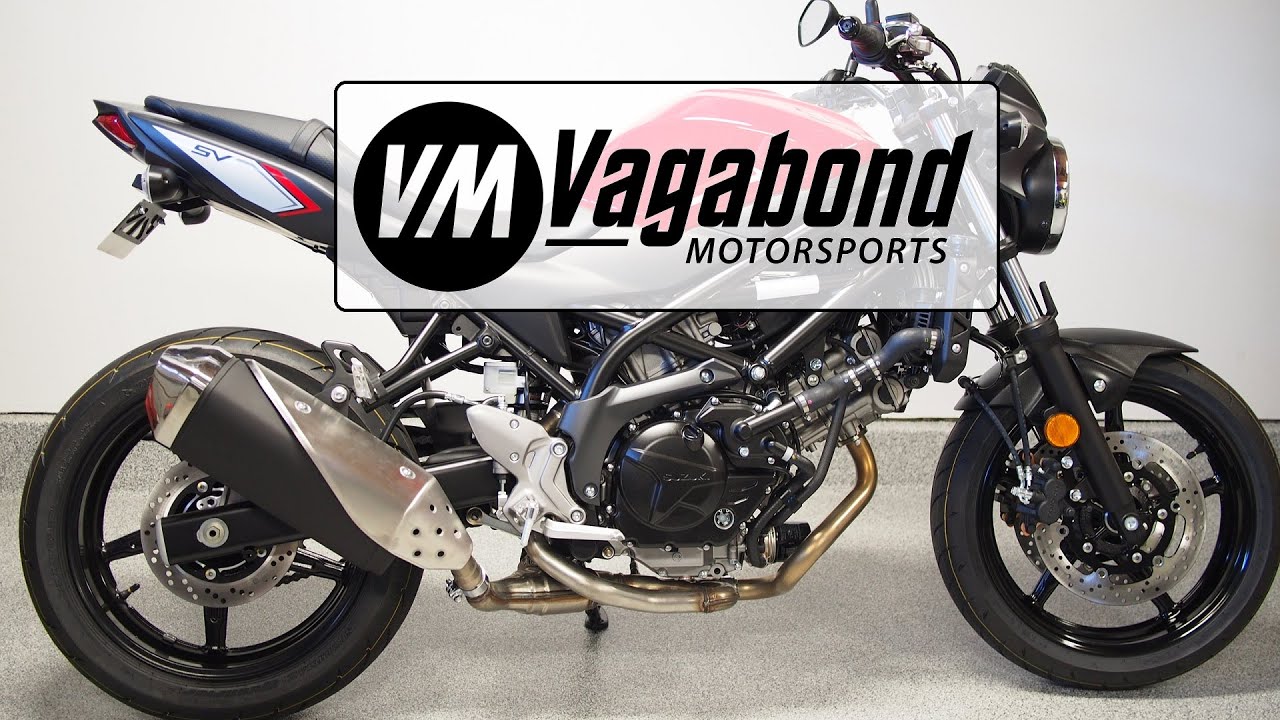 Suzuki SV650 (2017+) Fender Eliminator Install Video - Vagabond Motorsports VM-SV610
