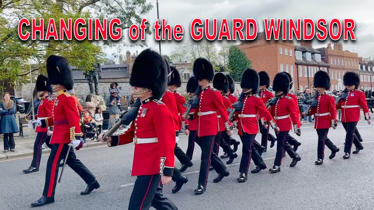 WINDSOR CASTLE GUARD 1st Battalion Grenadier Guards with Honourable Artillery Company