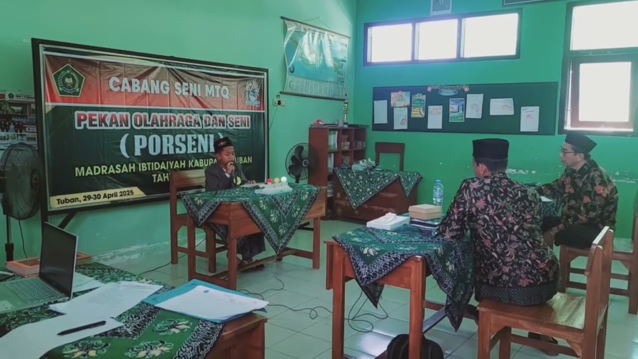 Juara 3 Lomba MTQ Porseni tingkat Kabupaten/Muhammad Nuzulul Furqon