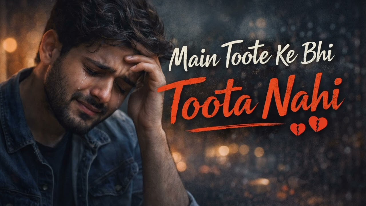 Main Toote Ke Bhi Toota Nahi 💔 | New Hindi Sad Song 2026 | Heart Touching Breakup Song