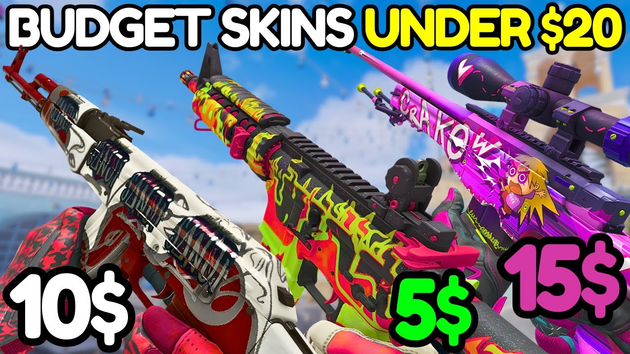 The BEST BUDGET Skins RIGHT NOW Under $20 (CHEAP CS2 Skins To Buy in 2025)