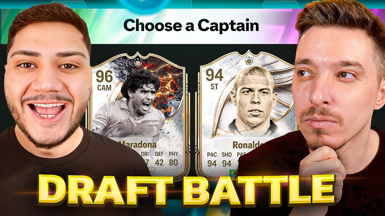 DIFERENTA SE FACE LA LIMITA LA ULTIMA ECHIPA IN DRAFT BATTLE THEO VS DAMIAN STAN LA EA FC 26!
